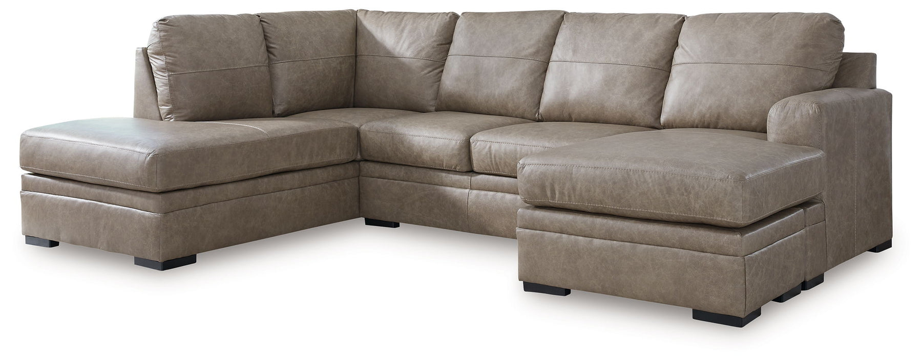 Beige / 2 Pc. Left Arm Facing Corner Chaise Sectional