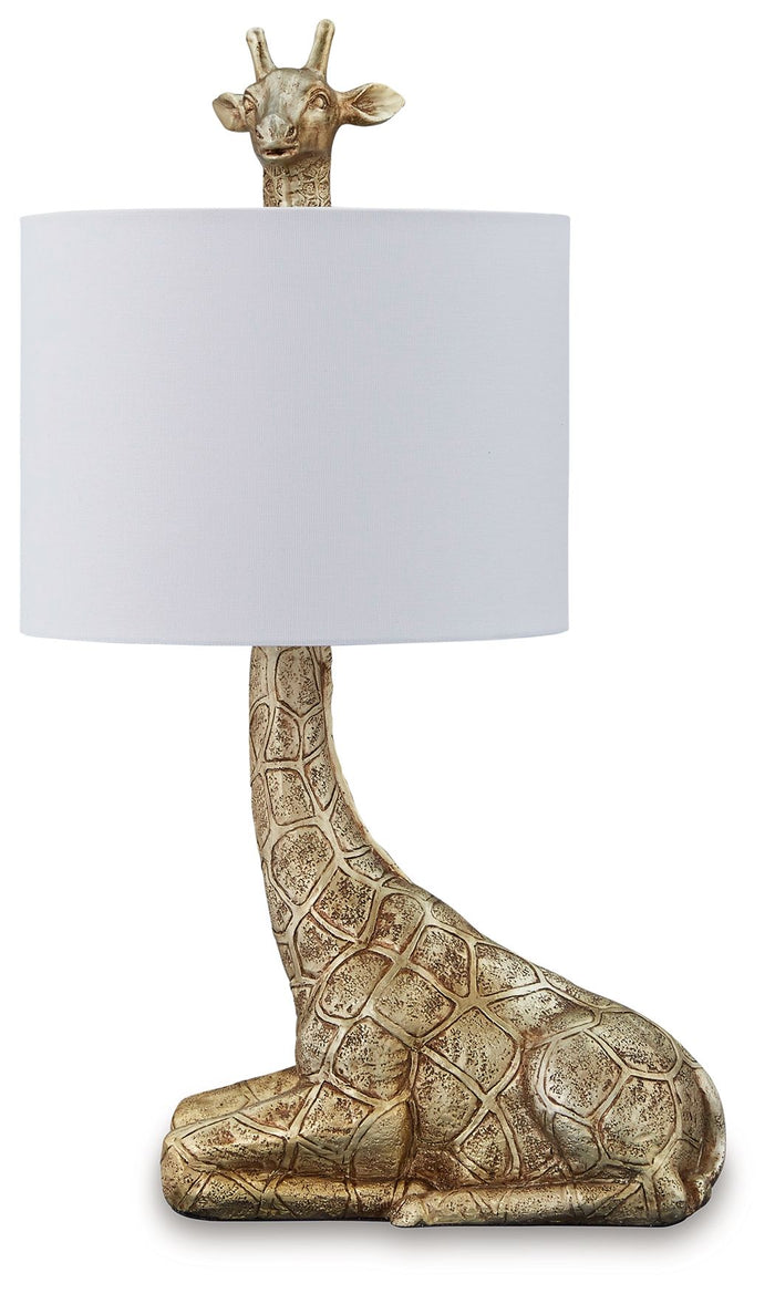 Ferrison - Poly Table Lamp - Gold Finish image 1