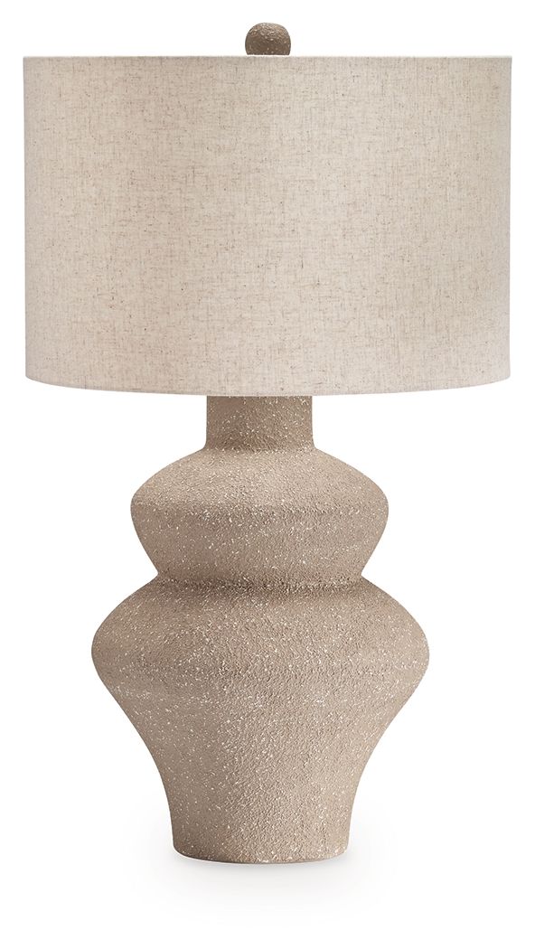 Jossleigh - Metal Table Lamp - Beige image 1