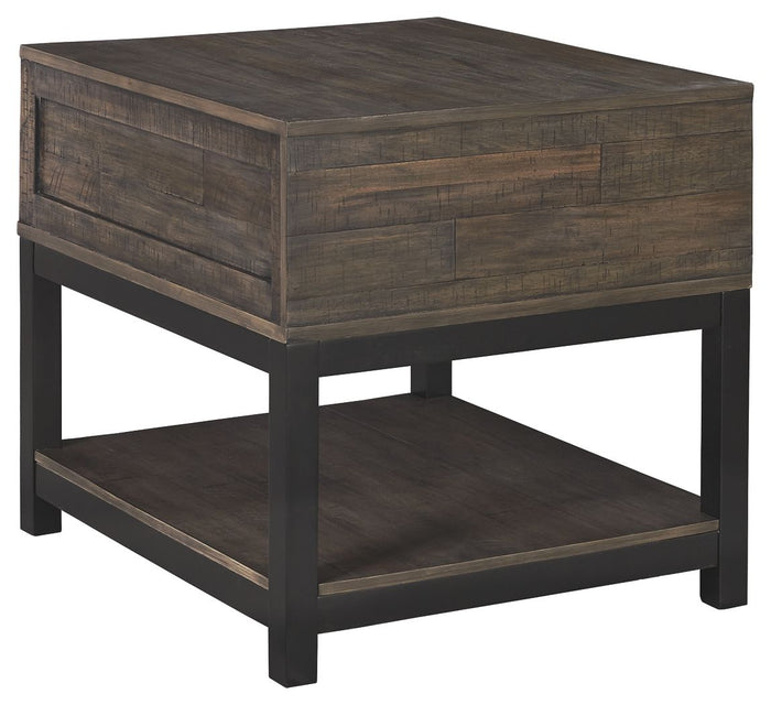 Johurst - Rectangular End Table - Grayish Brown image 2
