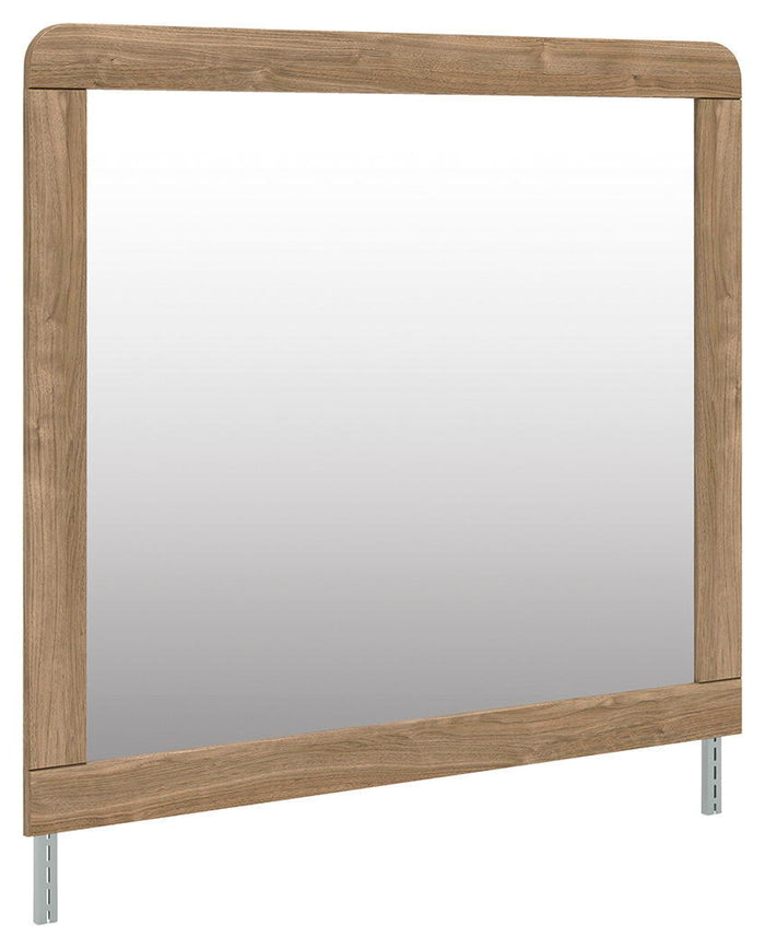 Gramburg - Bedroom Mirror - Warm Natural Brown image 1