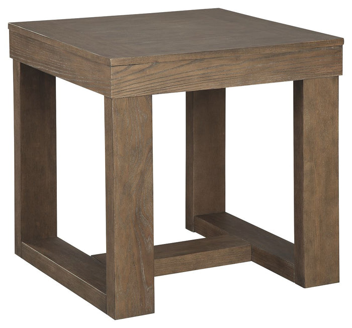 Cariton - Square End Table - Gray image 1