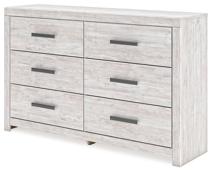 Cayboni - Six Drawer Dresser - Whitewash image 3