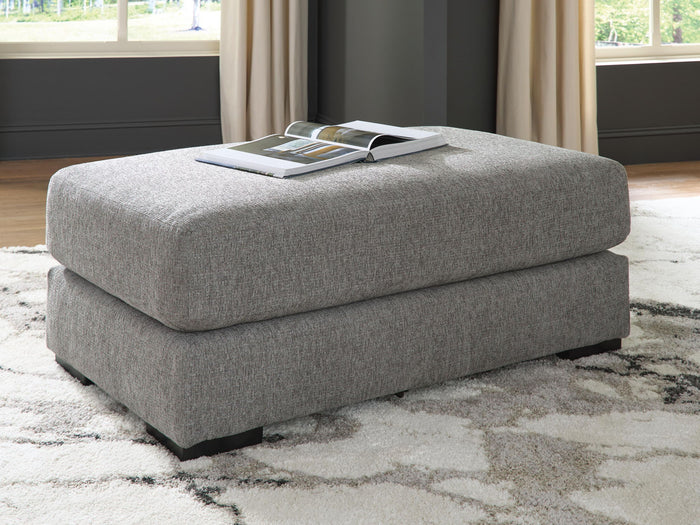 Creston Heights - Oversized Accent Ottoman - Smolder image 2