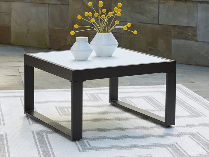 Beachloft - Square Cocktail Table - Black / Gray image 2