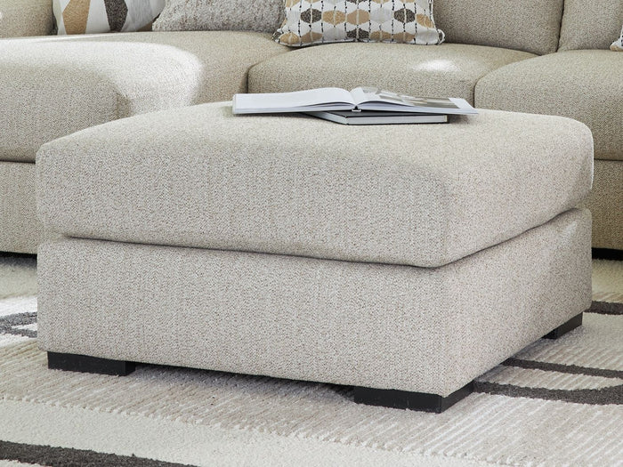 LaureLGrove - Oversized Accent Ottoman - Pebble image 3