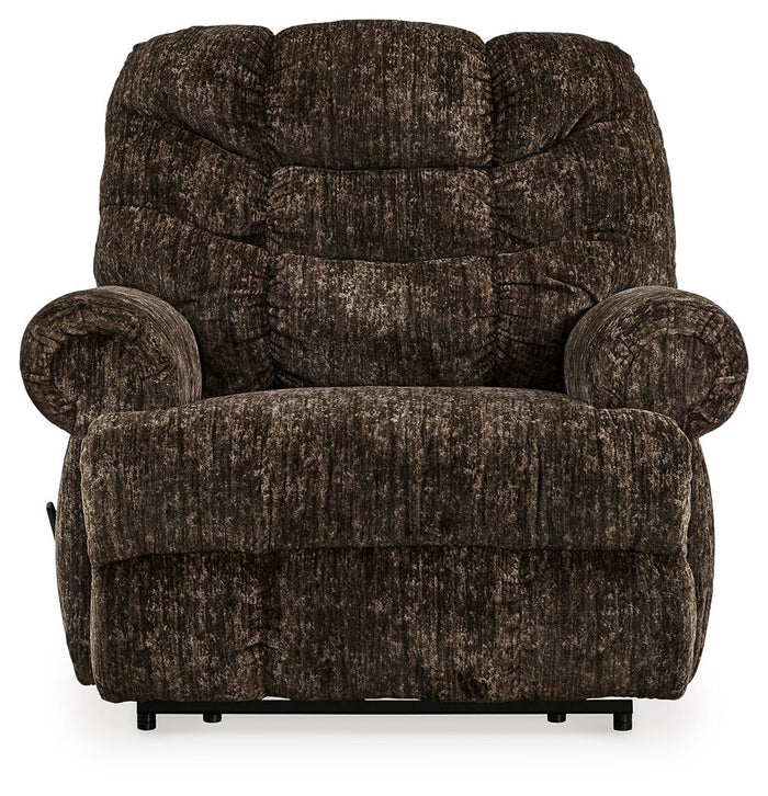 Movie Man - Zero Wall Recliner - Fabric - Chocolate image 2