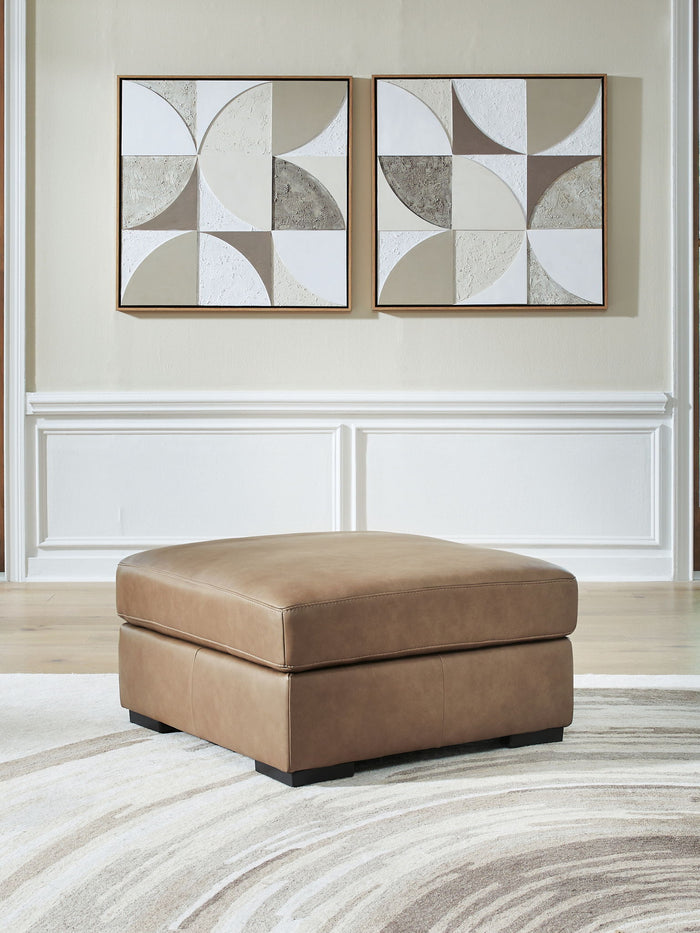 Veronella - Oversized Accent Ottoman - Sahara image 2