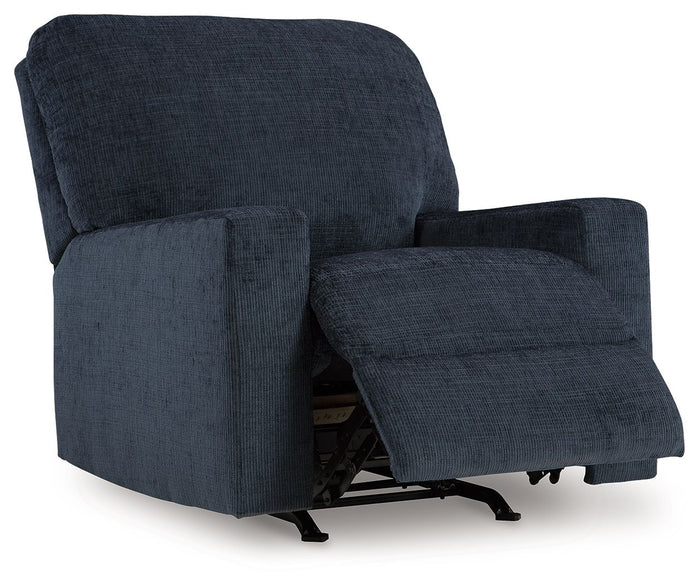Aviemore - Rocker Recliner - Fabric - Ink image 2