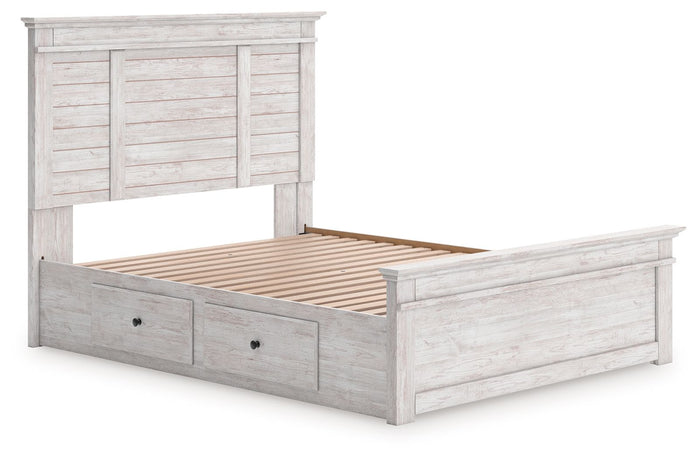 Makidern - Panel Storage Bed With Under Bed Storage Unit image 10