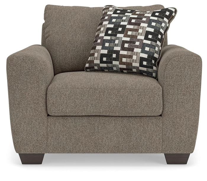 Triston-Peaks - Chair And A Half - Suede image 2