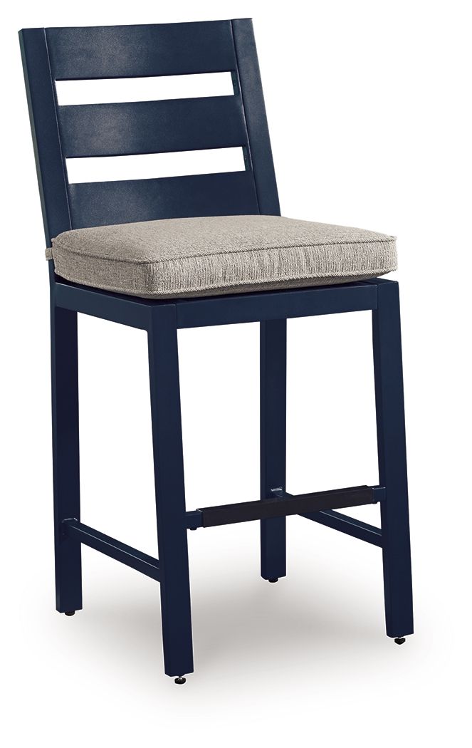 East Beach - Barstool (Set of 2) - Blue image 2