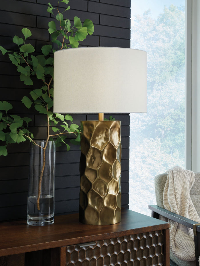 Marshawn - Metal Table Lamp - Gold Finish image 2