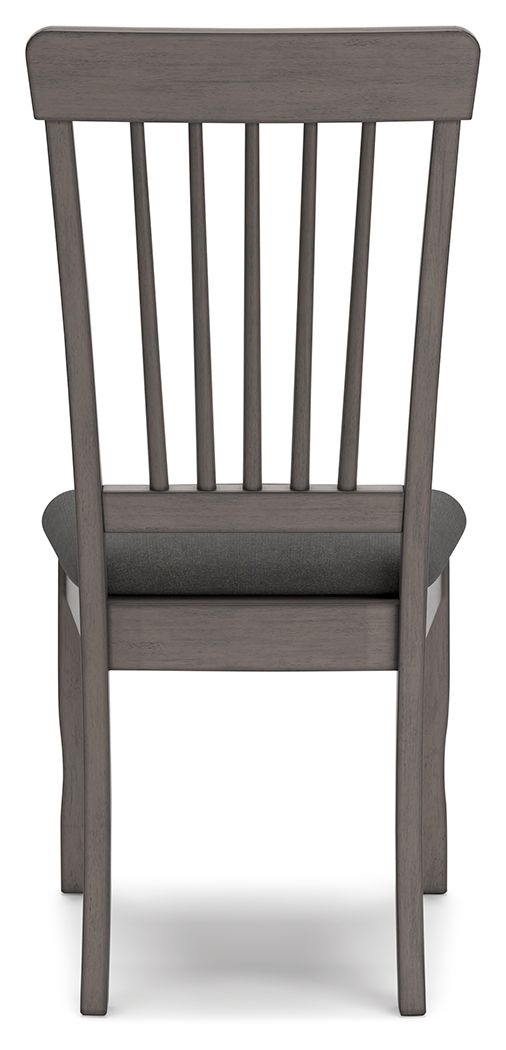 Shullden - Dining Room Side Chair (Set of 2) - Gray image 2