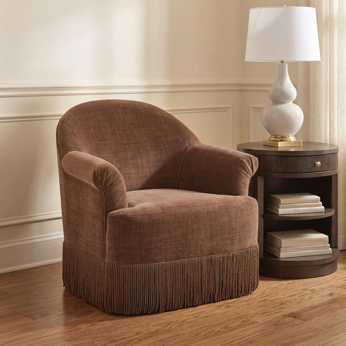 Jeanwell - Swivel Accent Chair - Clay image 2