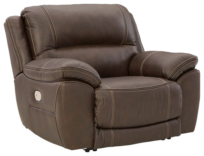 Dunleith - Zero Wall Recliner w/PWR HDRST - Chocolate image 1