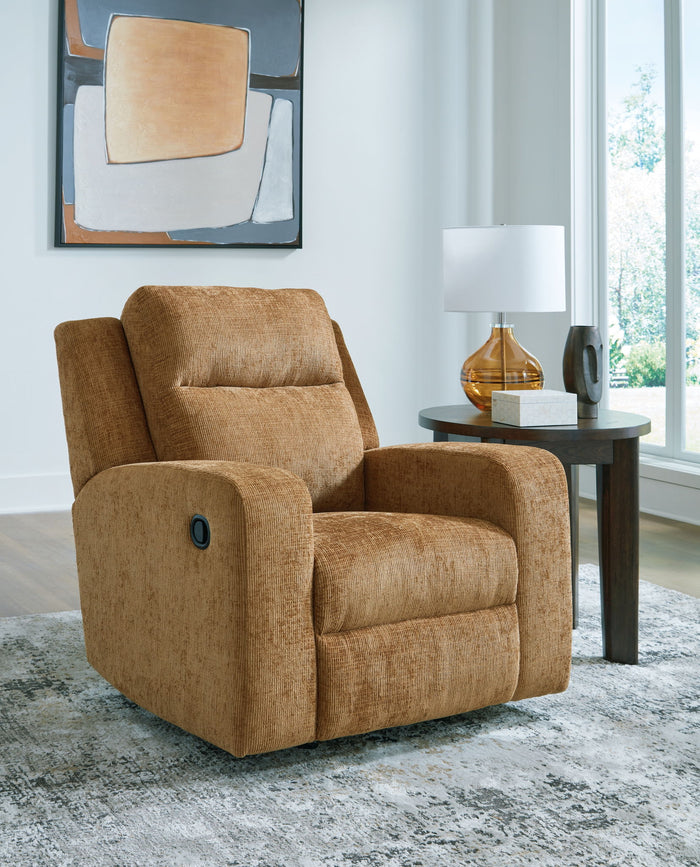 Kanlow - Rocker Recliner - Honey image 2