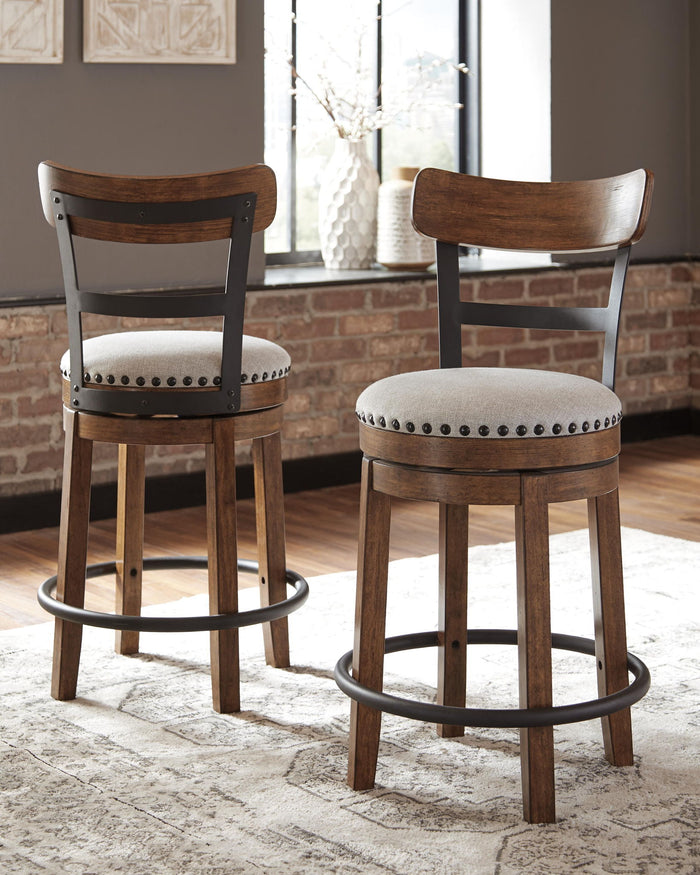 Valebeck - Full Back Swivel Stool image 5