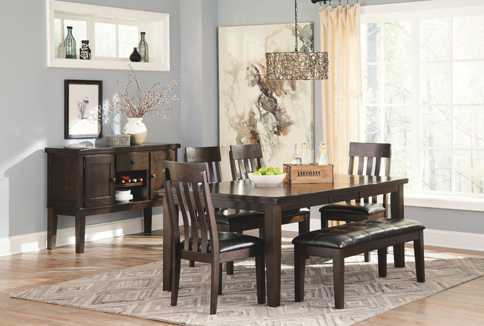 Haddigan - Dining UPH Side Chair (Set of 2) - Dark Brown image 4