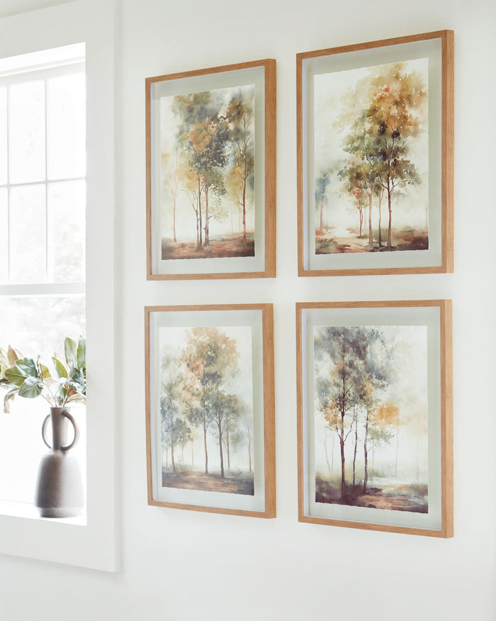 Bryneford - Wall Art Set (Set of 4) - Multi image 3