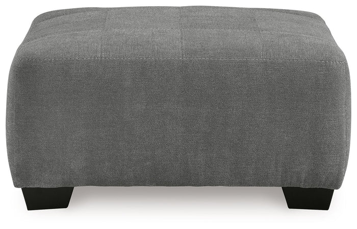 Birkdale Court - Oversized Accent Ottoman - Gray image 2