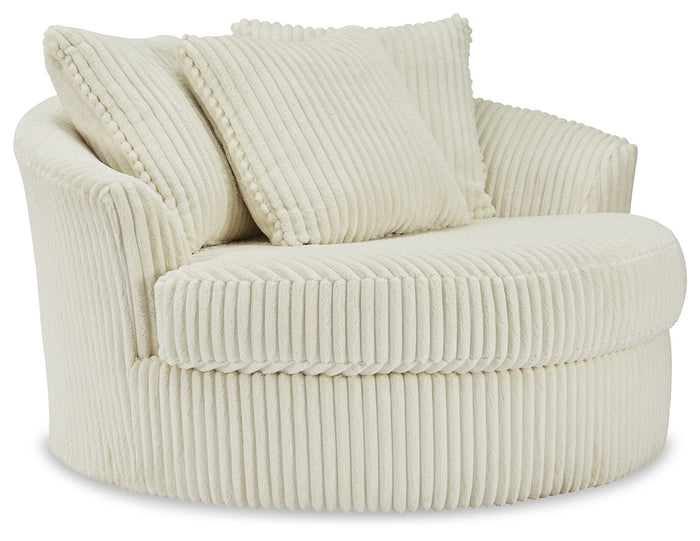 Lindyn - Oversized Swivel Accent Chair image 1