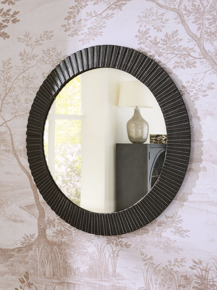Ozias - Accent Mirror - Black image 2