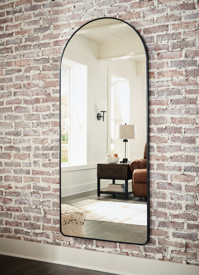 Sethall - Floor Mirror - Black image 3