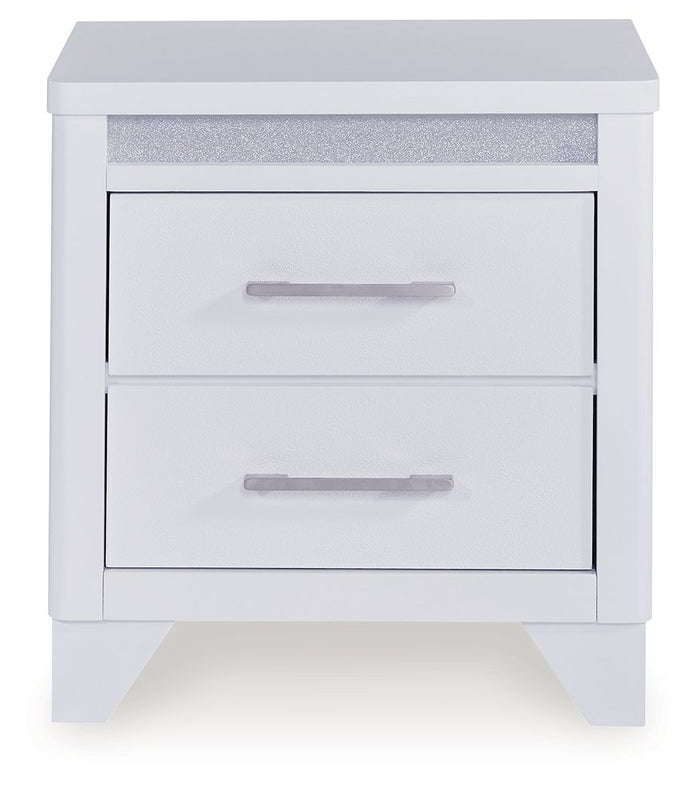 Jarlee - Two Drawer Night Stand - White image 2