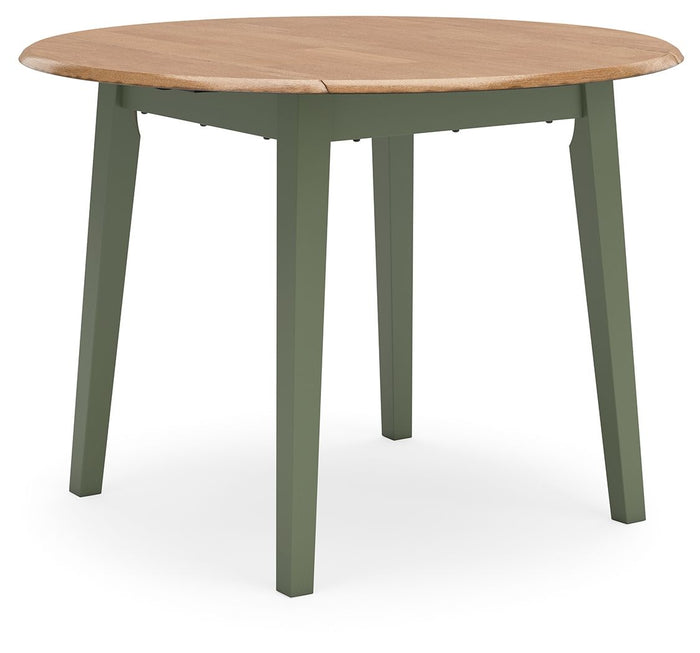 Gesthaven - Round Dining Room Drop Leaf Table image 3