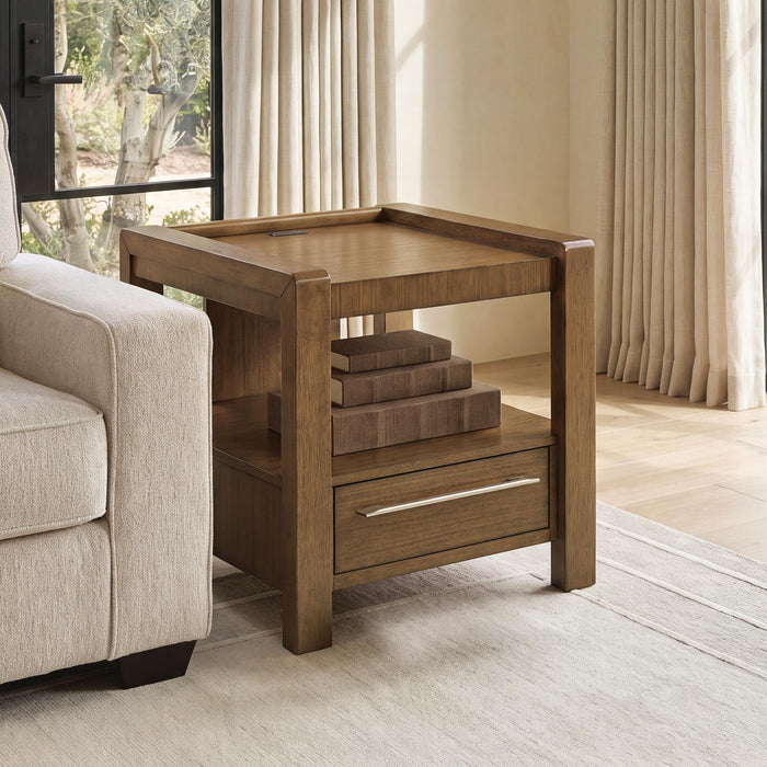 Marxmore - Square End Table - Brown image 3