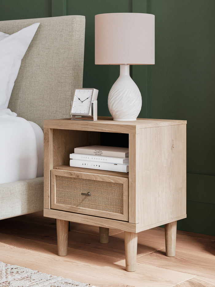 Cielden - One Drawer Night Stand - Two-Tone image 3