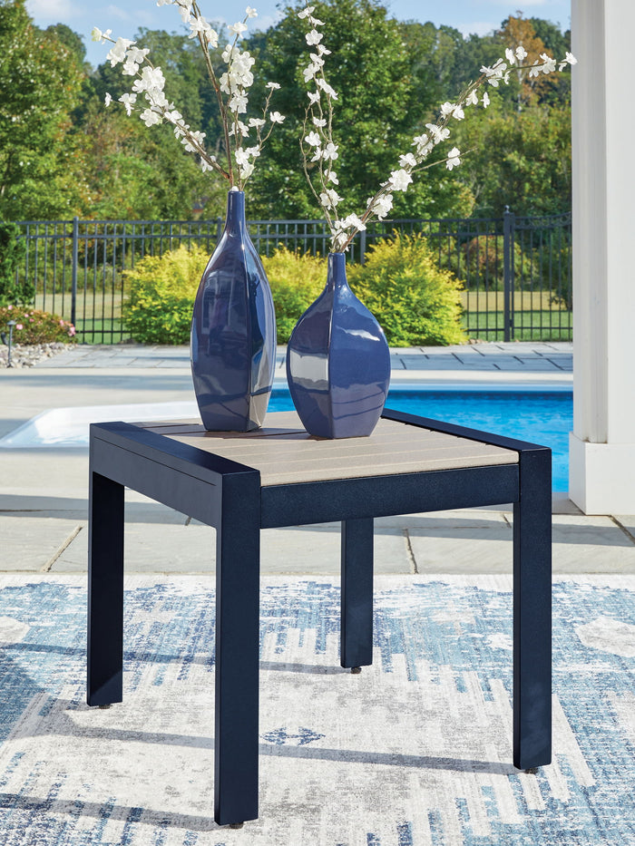 East Beach - Blue - Rectangular Cocktail Table image 6