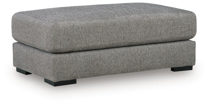 Creston Heights - Oversized Accent Ottoman - Smolder image 1
