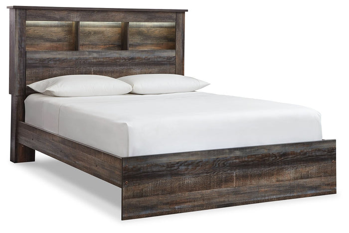 Drystan - Panel Bookcase Bed image 1