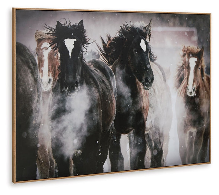 Chaseburn - Wall Art - Brown / Black / White image 2