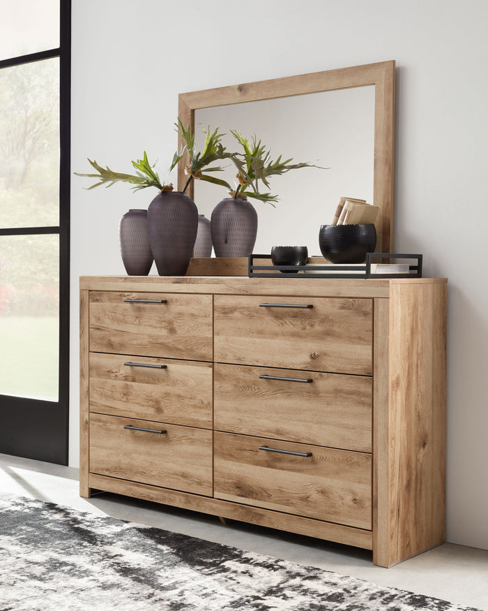 Hyanna - Dresser, Mirror - Tan image 3