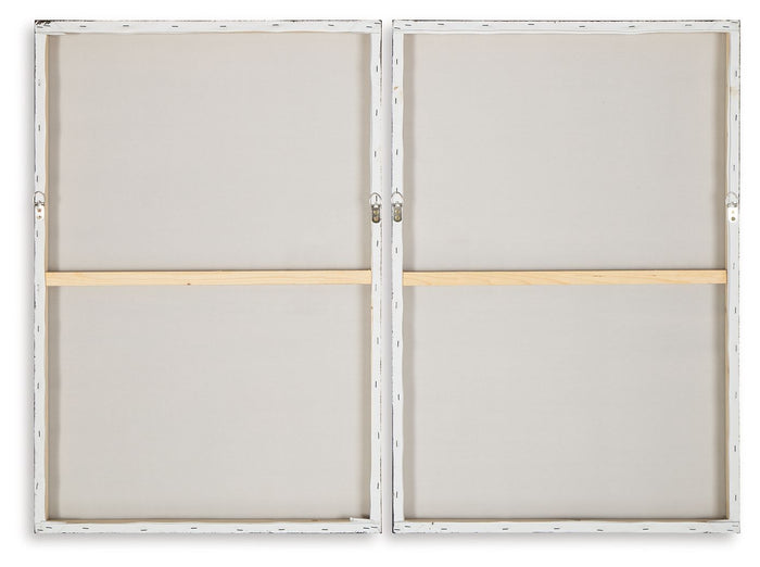 Brockdunn - Wall Art Set (Set of 2) - Tan / Brown image 2