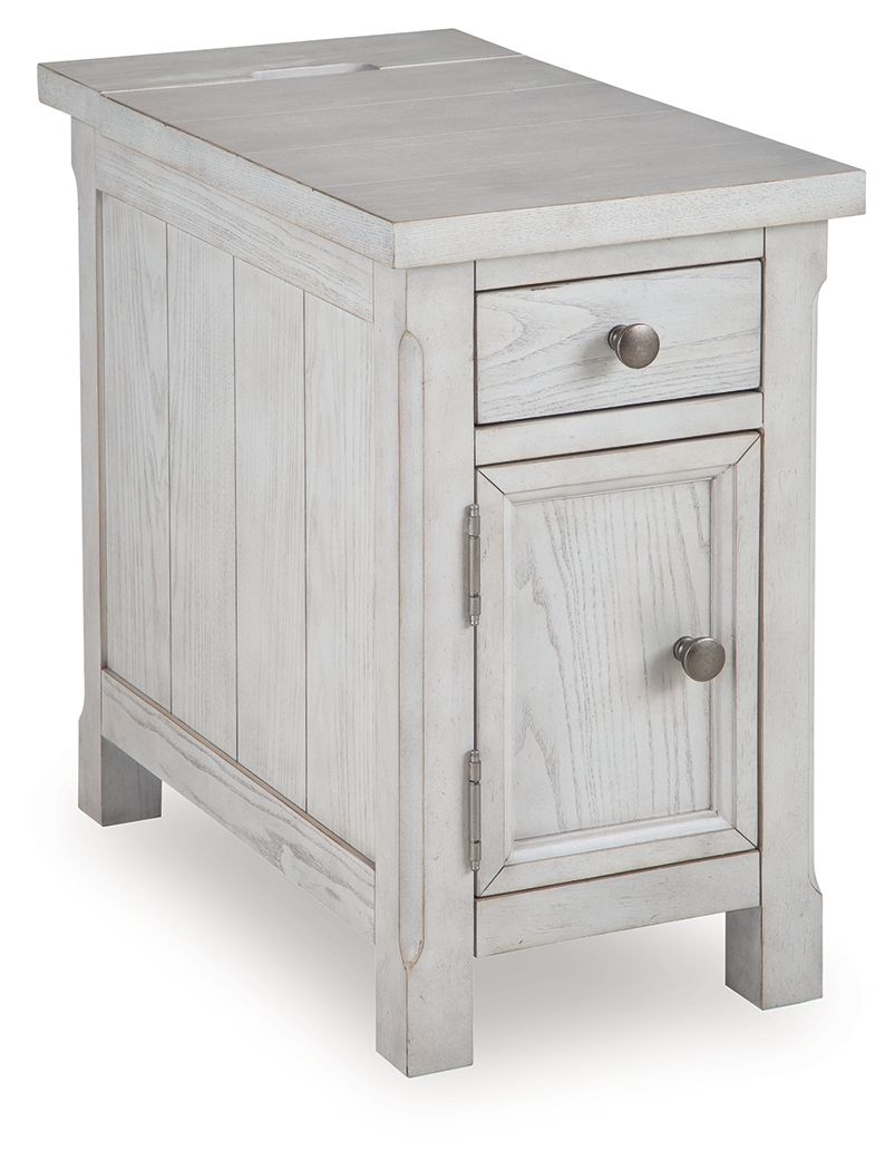 White / Chair Side Tables