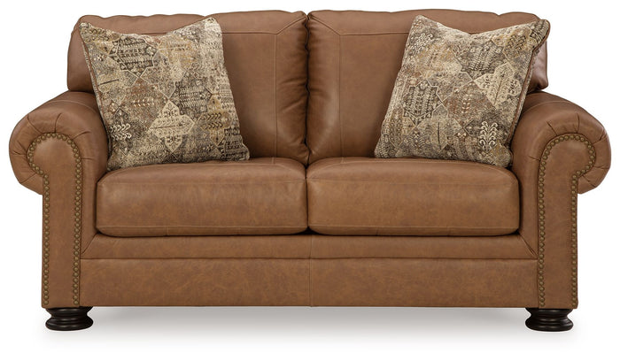 Carianna - Loveseat - Caramel image 2
