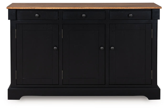 Wildenauer - Dining Room Buffet - Brown / Black image 2