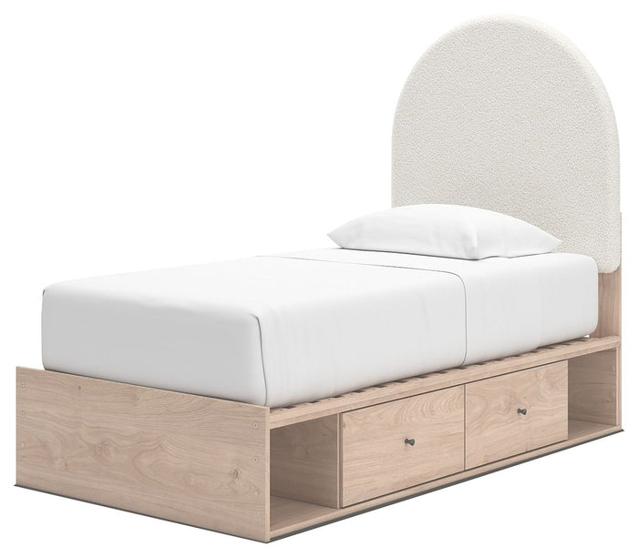 Arloster - Upholstered Panel Bed image 10