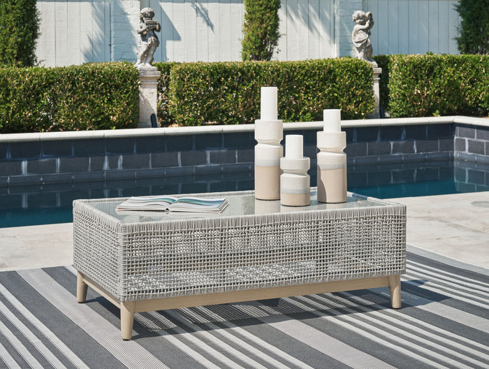Seton Creek - Rectangular Cocktail Table - Gray image 2