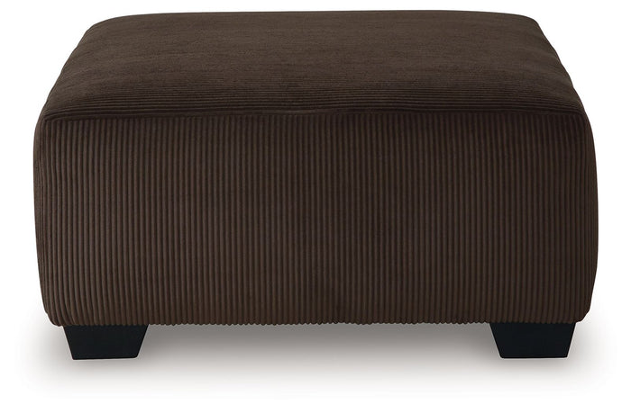 Kimlee - Oversized Accent Ottoman - Chocolate image 2
