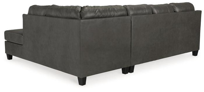 Valderno - 2-Piece Sectional With Raf Corner Chaise - Fog image 2