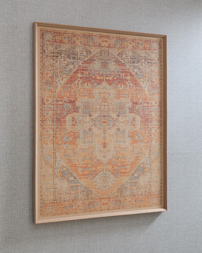 Kerrickson - Wall Art - Red / Orange / Blue image 3