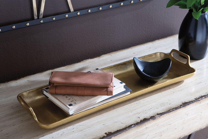 Posy - Tray - Gold Finish image 3