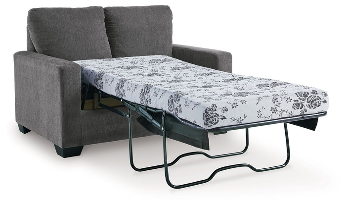 Rannis - Twin Sofa Sleeper - Fabric - Pewter image 2
