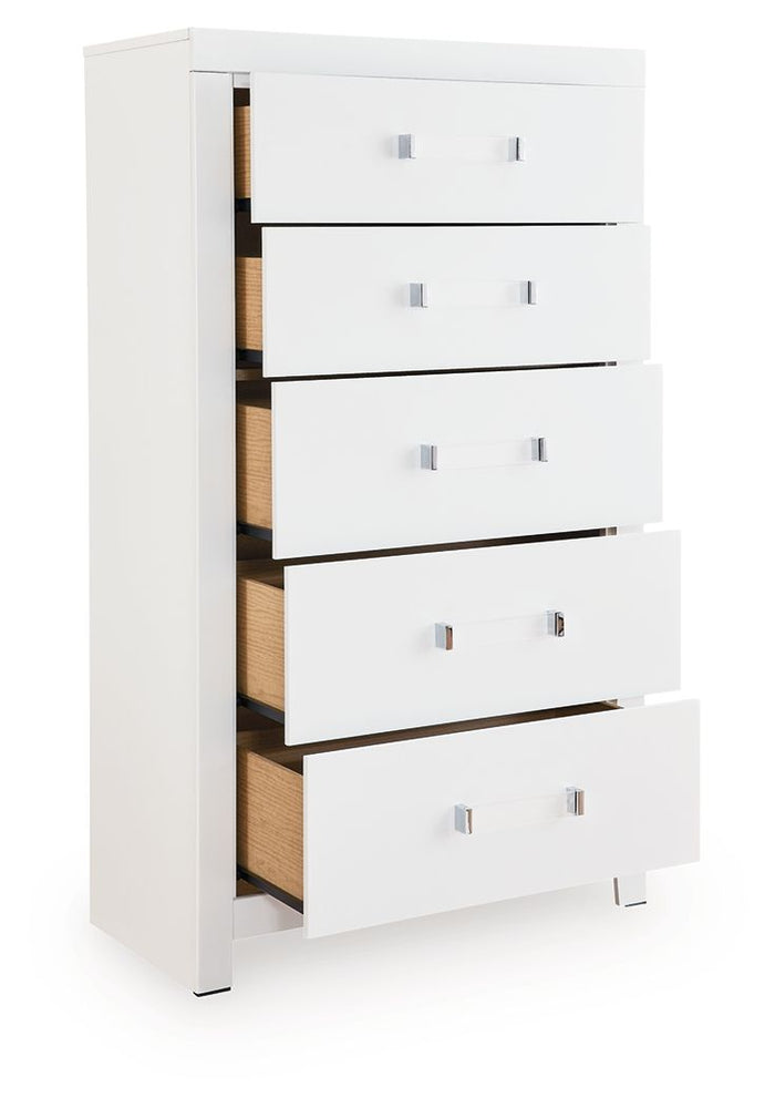 Maeling - Five Drawer Chest image 3