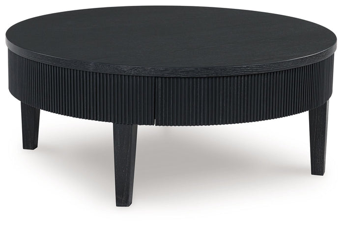 Marstream - Round Cocktail Table - Black image 1